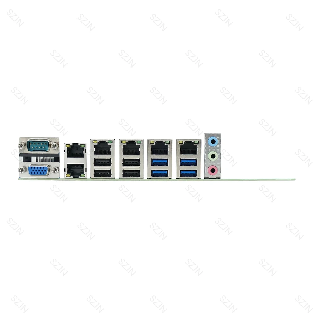 X99 Nas Motherboard Combo with 8 SATA To 8 SATA Cable 1M LGA2011-3 for NAS Router Sever 6x2.5GbE I226