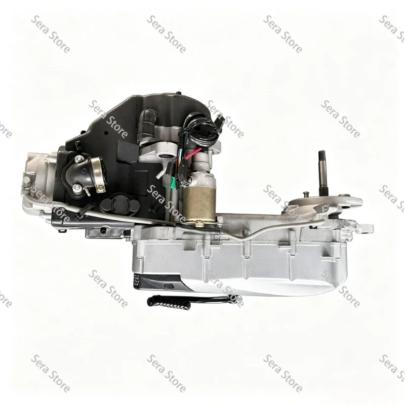 150cc Air Cooled Long Case Scooter Motor CVT Complete Engine Assembly Low Oil Consumption for Moped Scooter Replacement Parts