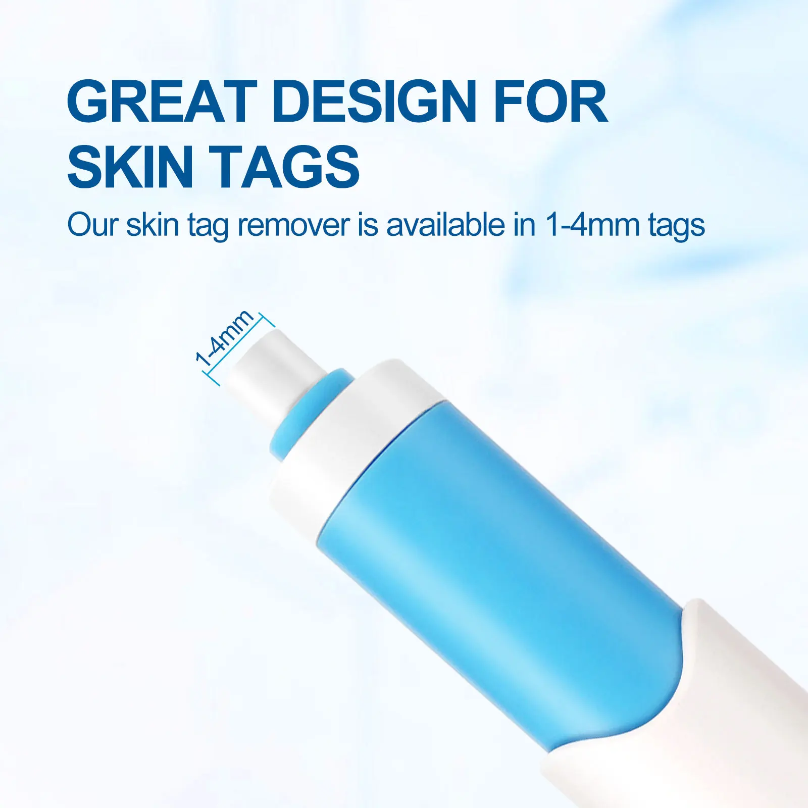 Home Use Painless Safe Skin Tag Mole Wart Spot Removal Equipment for Smooth Skin Wart Remover Eyelid Lifting Acne Treatment Pen