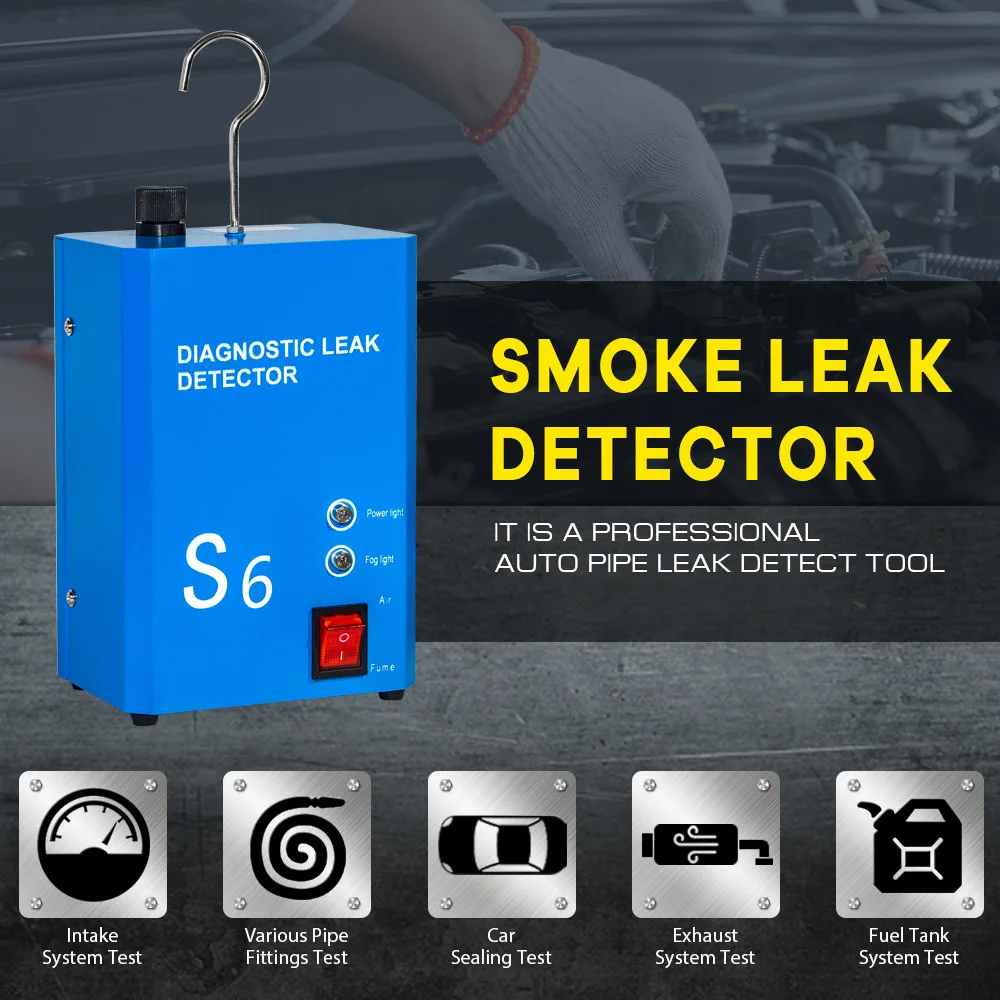 Automobile smoke, leak detector, auto repair shop smoke oil leak testing detector, cross-border exp