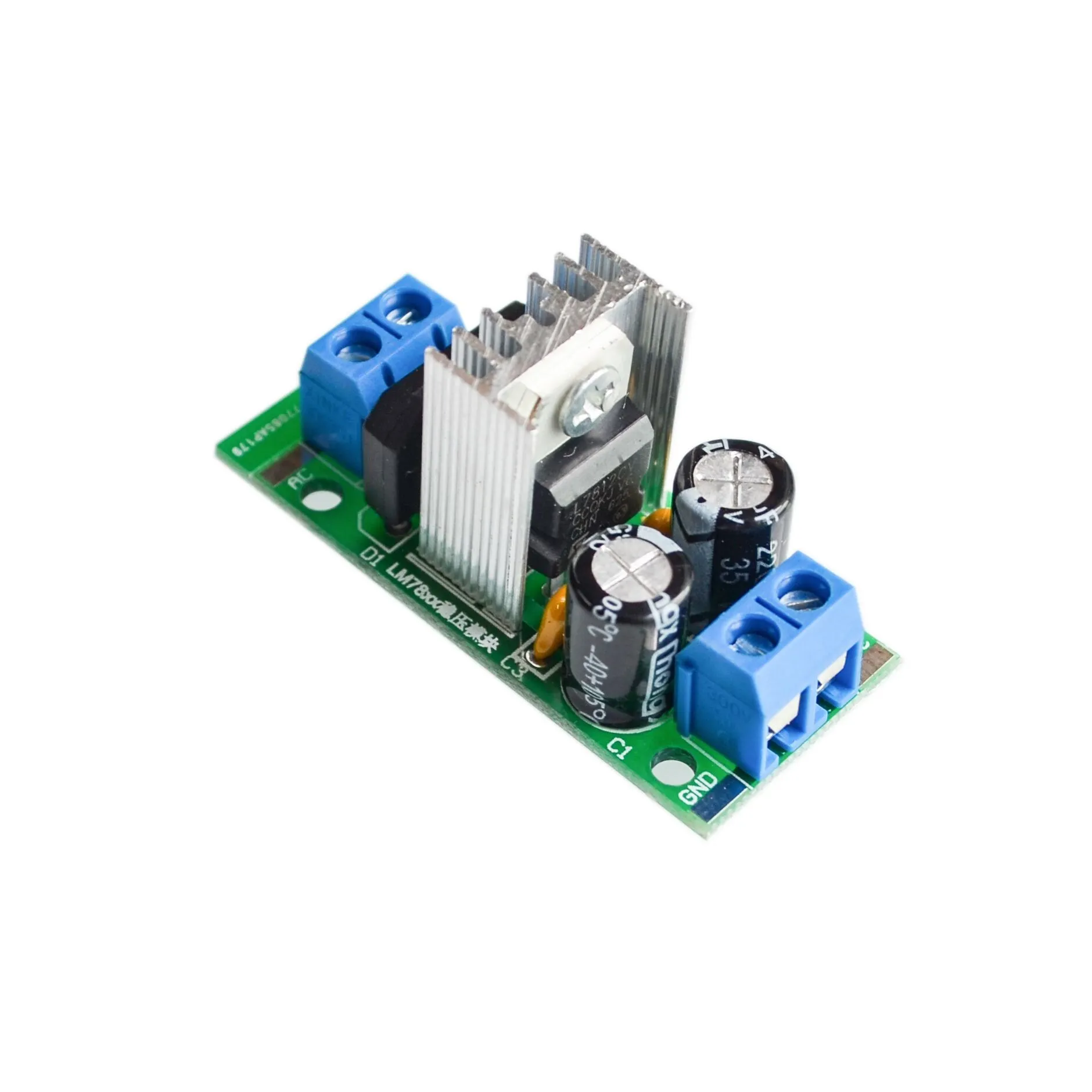 Step-down power supply module L7812 voltage regulator filter rectifier module AC output 12V DC 1.5A