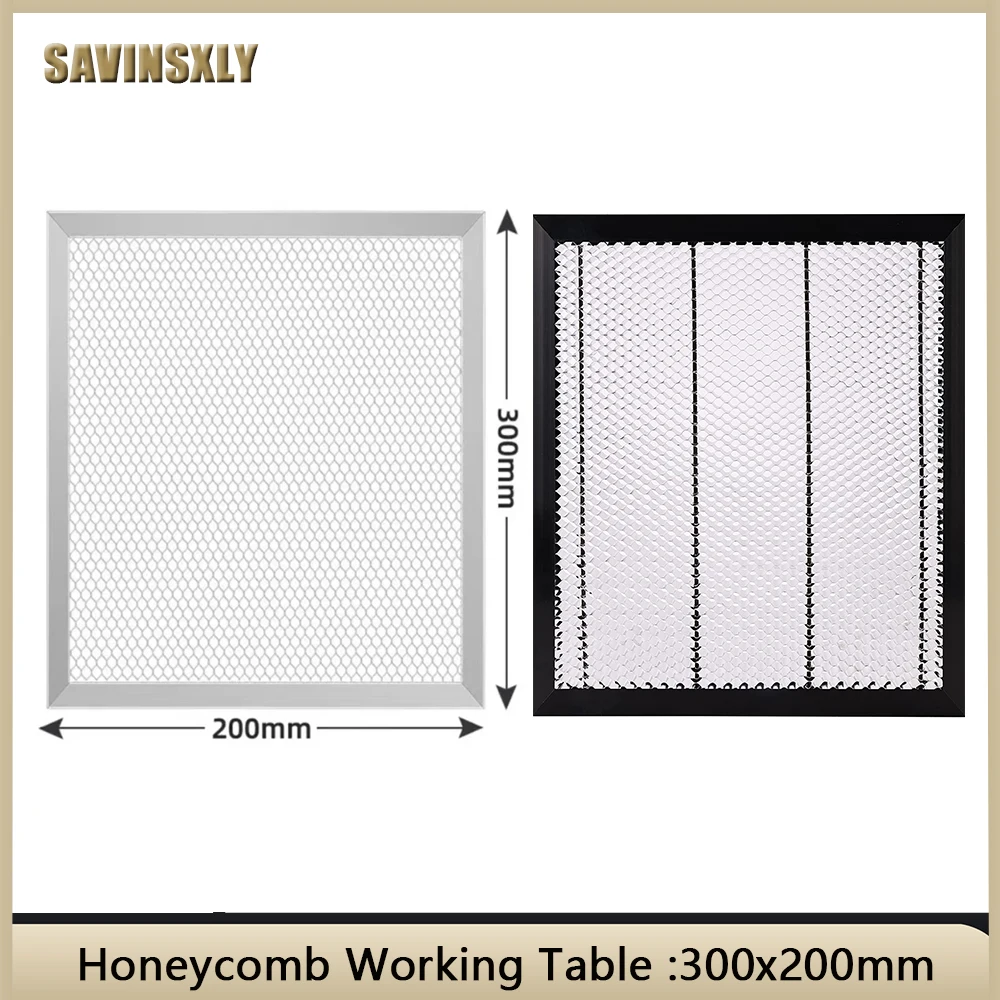 Honeycomb Working Table 300x200mm Size Board Platform Laser Parts for CO2 Laser Engraver Cutting Machine.