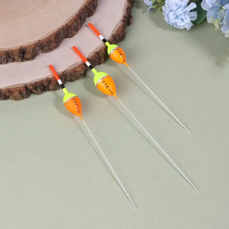 5Pcs New Vertical Buoy Fishing Floats Barguzinsky Fir Float 18cm-22.5cm Buoyancy 1g-4g For Carp Fishing