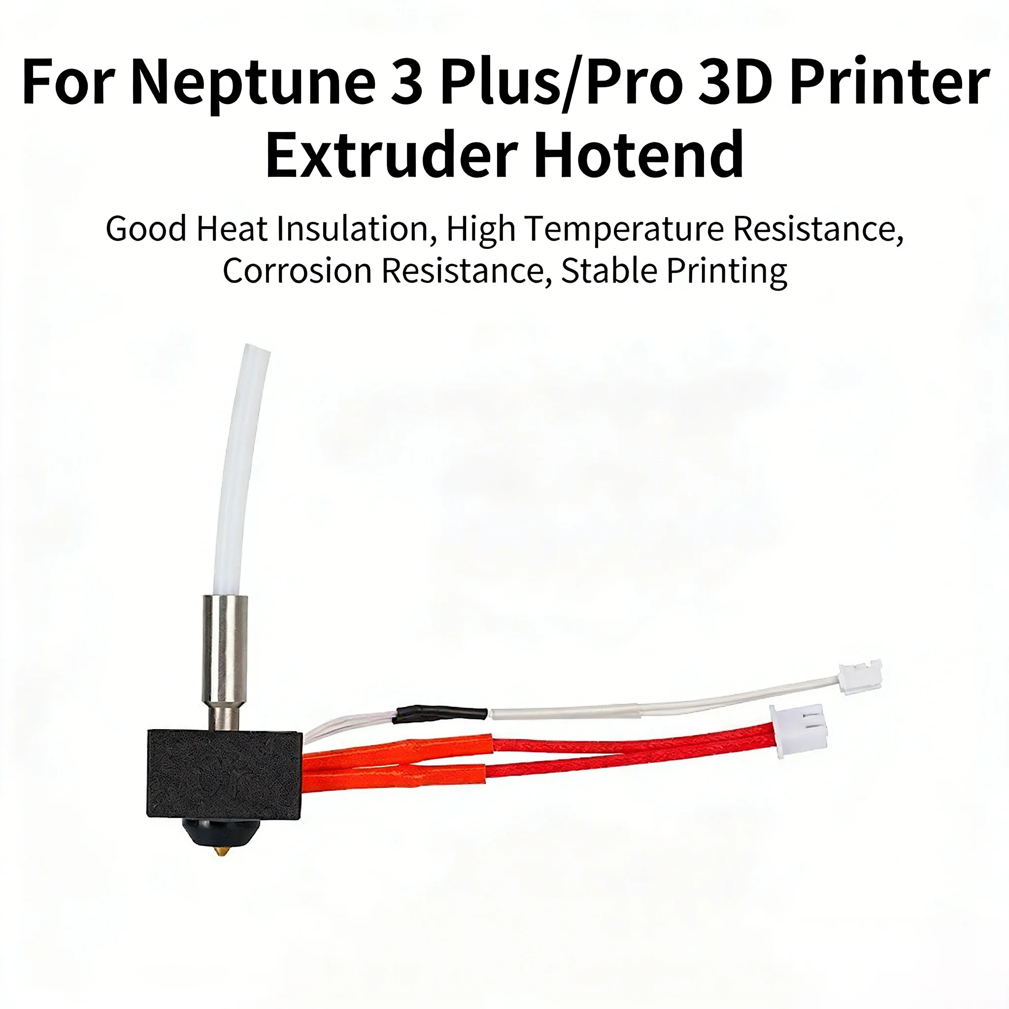 

Высокоточный комплект печатающей головки Hot End, запасные части премиум-класса для 3D-принтеров Neptune 3 Plus / Neptune 3 Pro