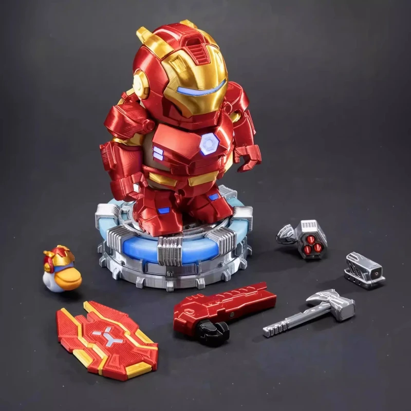 

Магнитная игрушка Капибара Железный Человек, 3D-печатная, новая стальная фигурка Халка, декоративная масштабная модель, коллекционный подарок для праздничного сезона