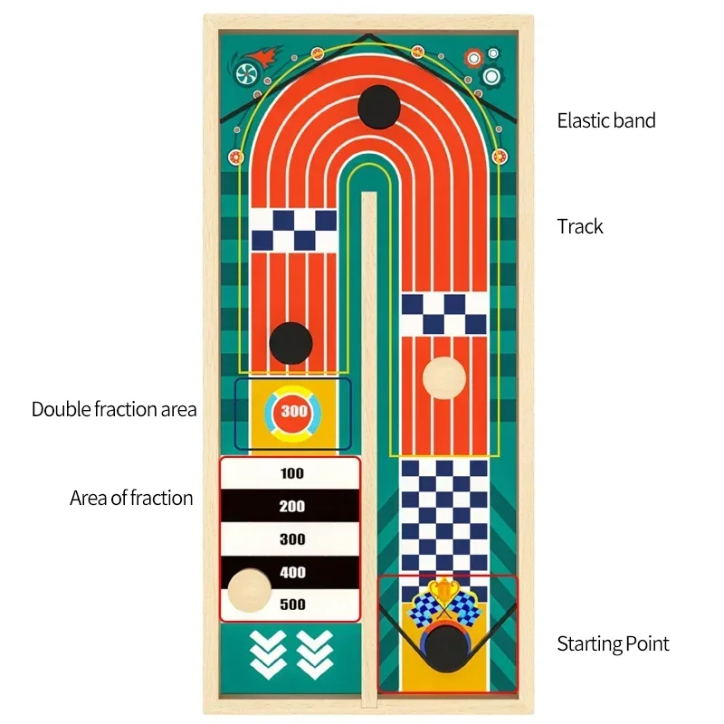 كذاب مجلس لعبة خشبية المنجنيق الشطرنج الوالدين والطفل لعبة الطاولة التفاعلية سريعة حبال عفريت الألعاب للتخييم هدايا الأطفال