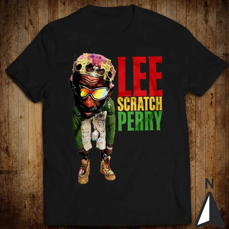 Camiseta clásica de música Reggae Lee Scratch Perry Super Ape Inna Jungle Excaliburman