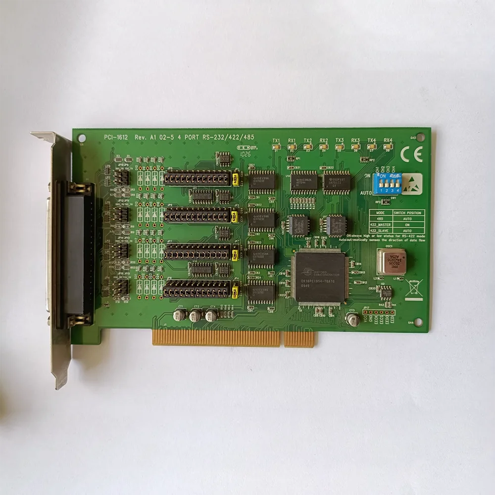 For Advantech PCI-1612 Rev.A1 RS-232/422/485 Communication Card