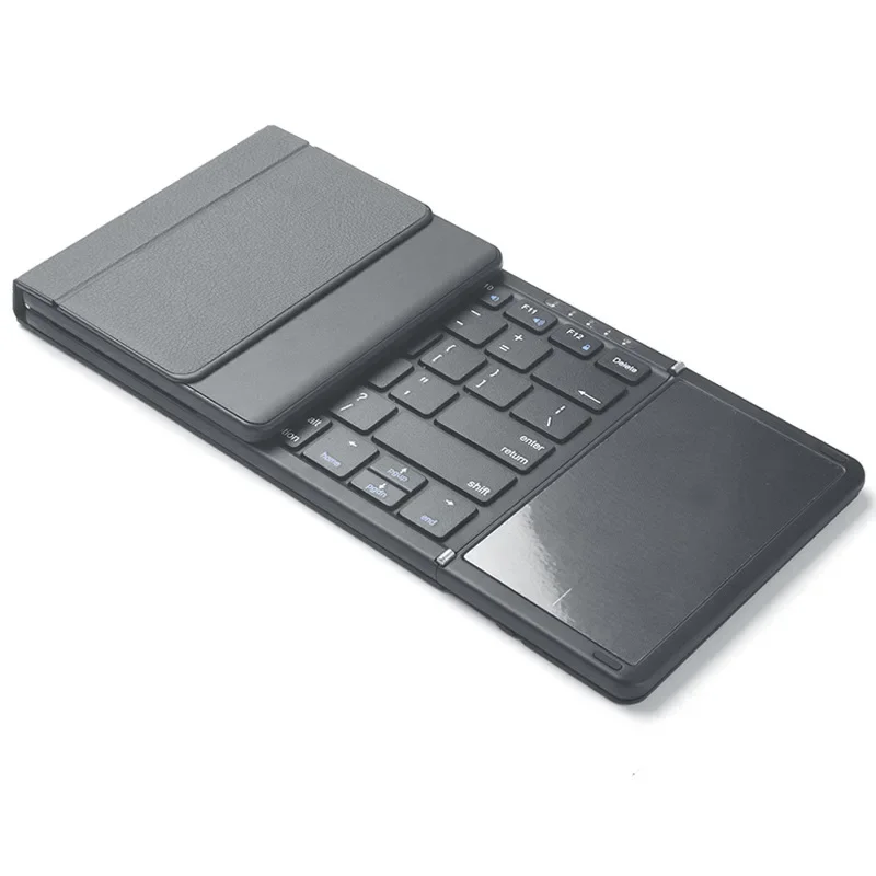 Mini Keyboard Wireless Folding Keyboard Bluetooth Foldable Keyboard With Touchpad for Windows Android iPad Phone Rechargeable