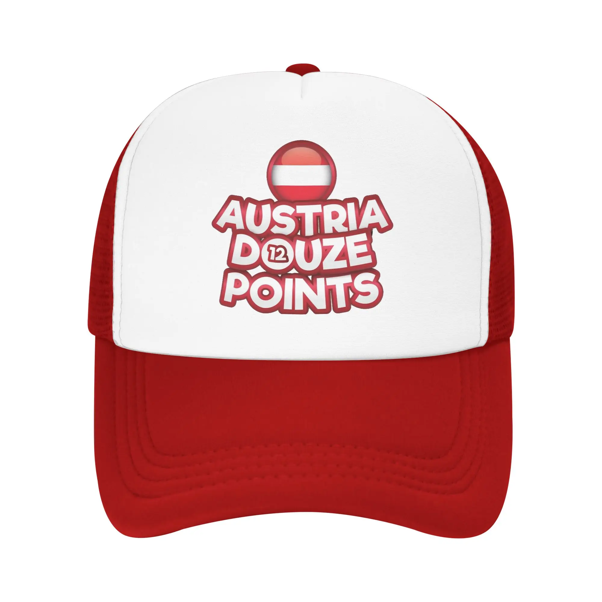 Eurovision Song Contest ESC2026 JJ Wasted Love Merch Foam Mesh Trucker Hat Unisex Cooling  Mesh-back Sun Caps Casual Adjustbale