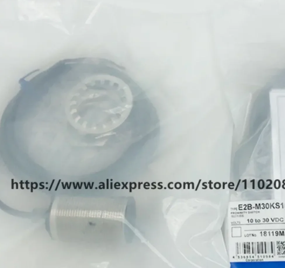 

3PCS New proximity switch E2B-M30KS15-WP-B1 E2B-M30KS15-WP-C2 E2B-M30KS15-WP-B2 E2B-M30KS15-WZ-B2