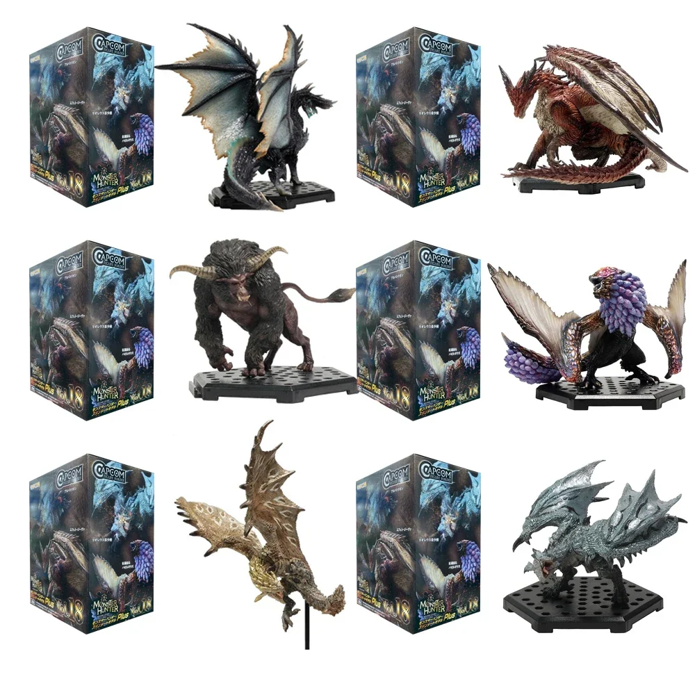 NEW Monster Hunter World Ice Borne Plus Vol18 Dragon Model Decoration Collection Action Figure Gift Toy