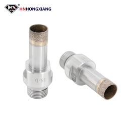 Diameter 3mm~150mm Sintered Diamond Core Drill Bit Belgium Thread Mount-YG 1/2'' Glass Drilling Machine