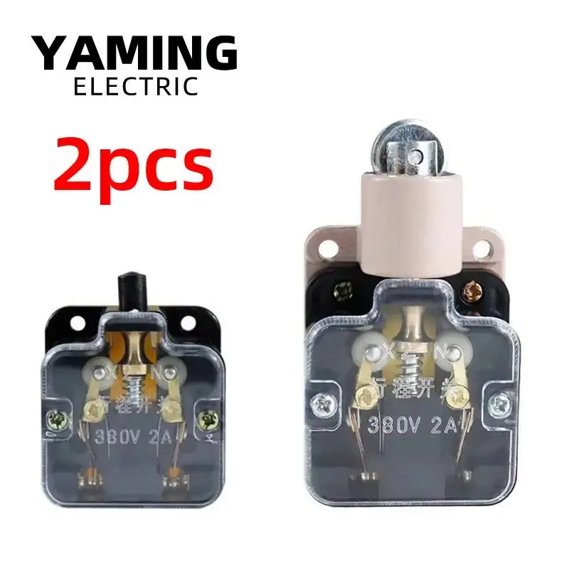 2pcs X2-N Limit Switch Lift Elevator Parts 380V 2A CNC Travel Micro Switches For Small Machine Tools LX-X2/N