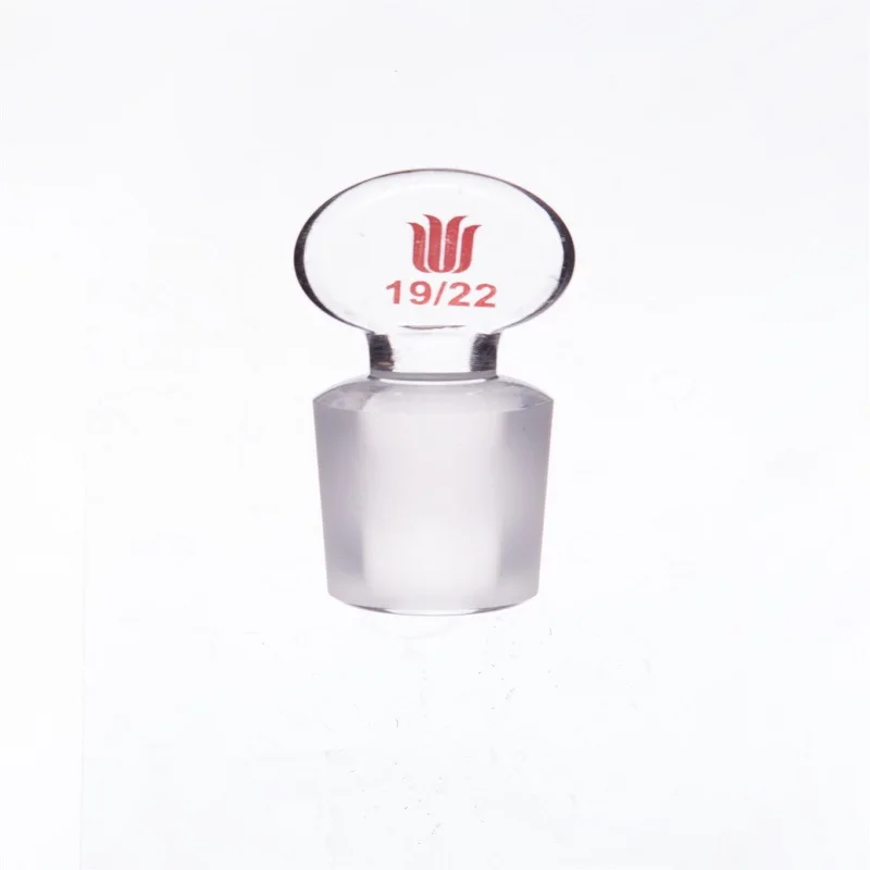 SYNTHWARE Solid glass plug, STOPPER, PENNY-HEAD, GLASS, SOLID, Borosilicate glass, S29