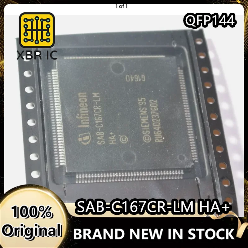 

(4/10 pieces) SAB-C167CR-LM HA+ QFP144 SMD 16-bit single-chip microcontroller New original authentic spot fast delivery