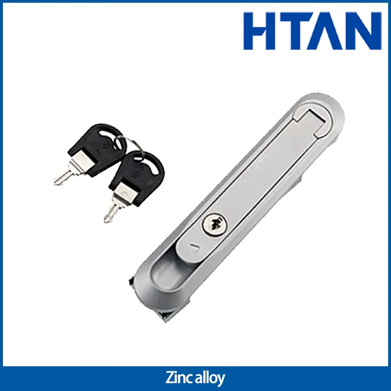 

New Flat Lock Zinc Alloy Industrial Equipment Network Cabinet Anti-Theft Cabinet Door Rotating Special Lock