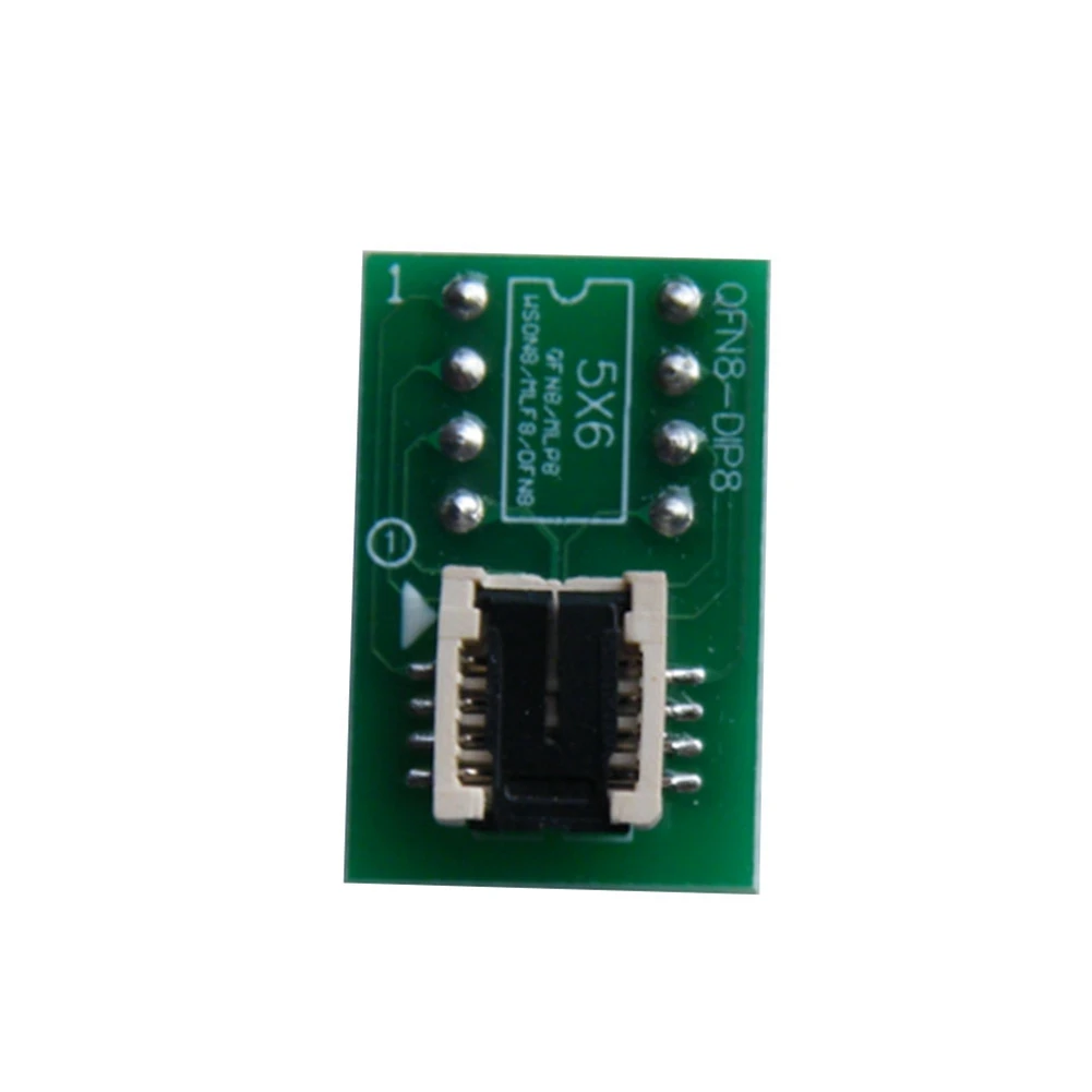 QFN8/WSON8/MLF8/MLP8/DFN8 TO DIP8 for CH341A TL866Ii Plus RT809H/F T48 T56 EZP2023 Programmer, 6X5mm IC Chips Socket