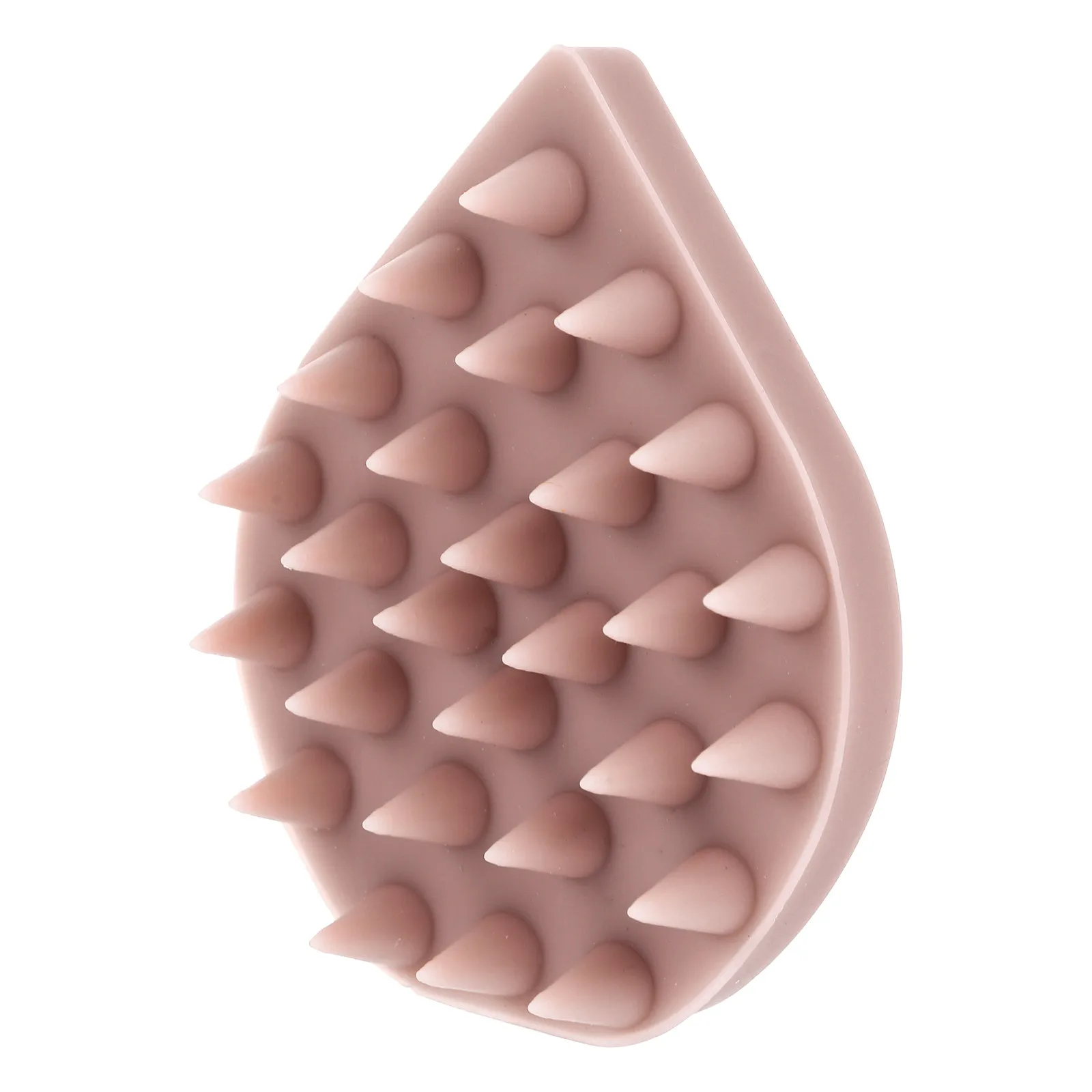 

1 шт. Массажная щетка для головы в форме капли, силиконовый массажер для кожи головы, расческа для мытья волос, щетка для шампуня, портативный инструмент для ванны, подарок на день рождения