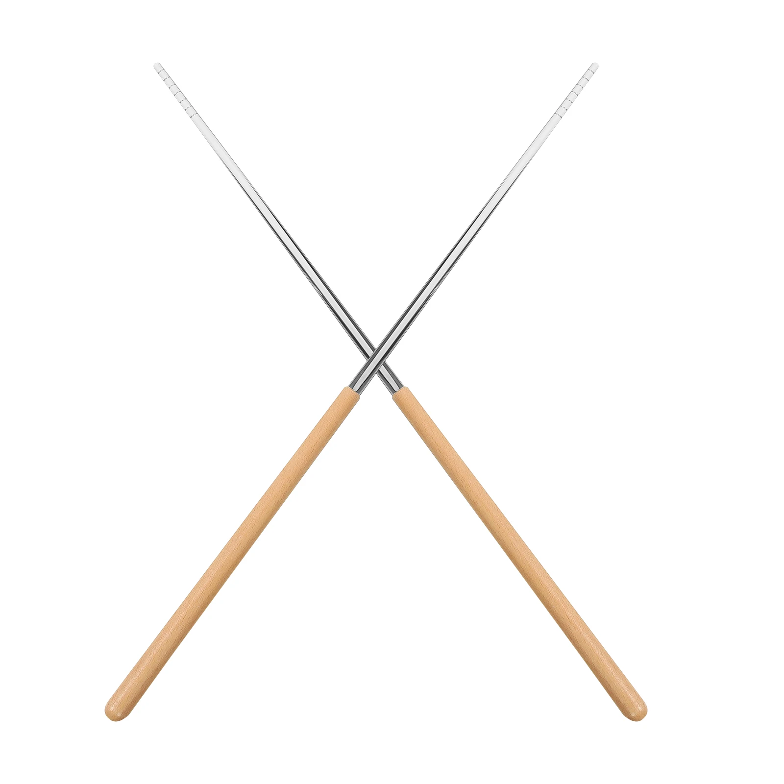 

Stainless Steel Chopsticks Long Handle Kitchen Utensils Reusable Hot Pot Tableware Cooking Chopsticks Smooth