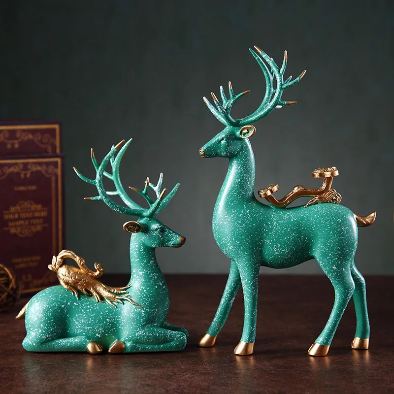 Creative home decor gifts, small ornaments for living room, TV cabinet, wine cabinet decorations, entryway display shelves, wedd