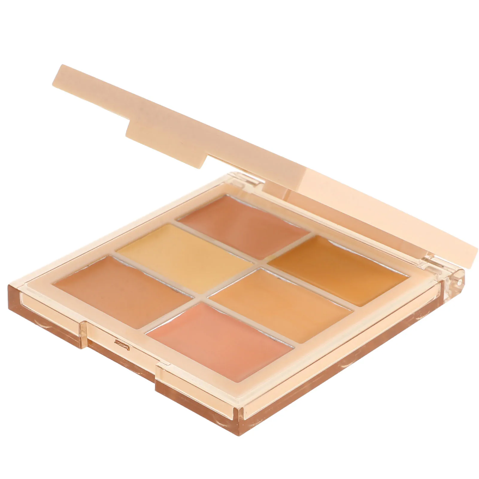 

Natural Finish 6 Color Correcting Concealer Palette Multifunctional Face Makeup Contour Highlighter Brightening Cream For Women