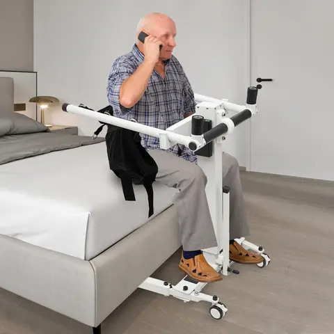 90W Electric Transfer Lift Wheelchair Portable Patient Hoyer Lift Chair for Home Car Disabled and Elderly Nursing for Elderly