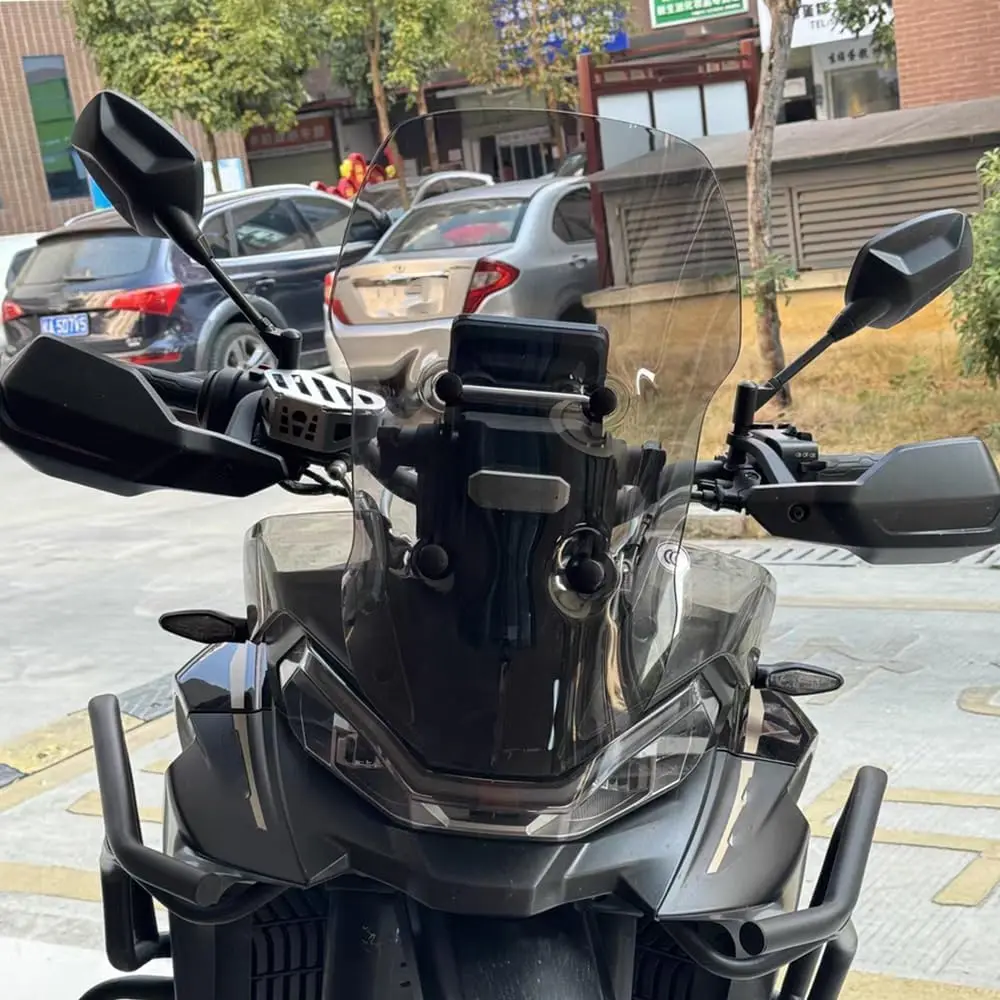 

800-MTX Motorcycle Accessories 43MM Windscreen Windproof WindDeflector Guard Wind Deflectors Visor For CFMOTO 800MTX 2024 2025