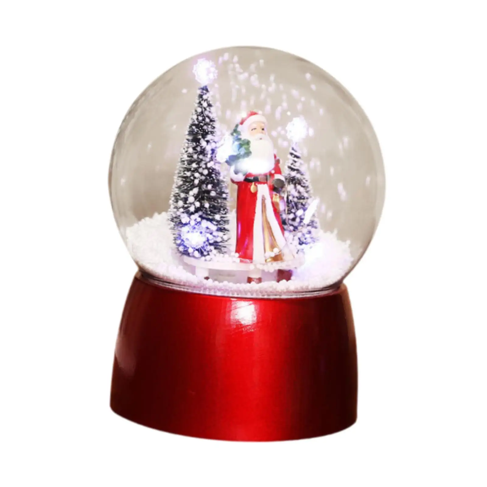 Snow Globe Lighted Christmas Decoration Christmas Gift for Women Wife Shelf