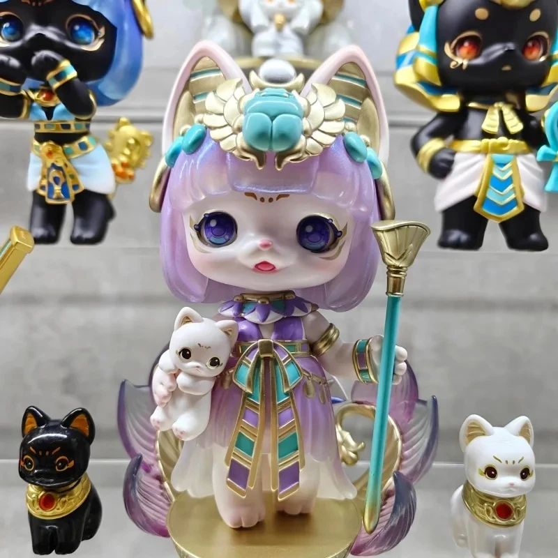 

Aaru Garden V3 слепая коробка египетская мифология серии аниме фигурка модель игрушка Kawaii украшение для рабочего стола модель подарки на день рождения для девочек