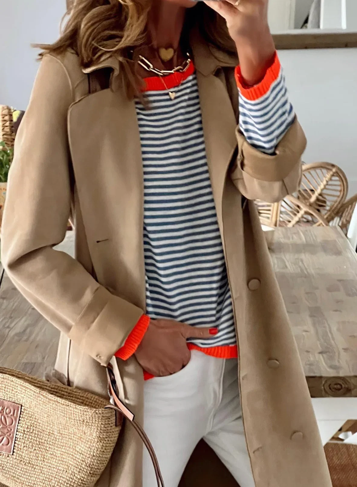 Striped Sweater Pullover Women Autumn Spring Simple Knit Elastic Pullovers Jumper Casual Thick Warm Black White Basic Jumpers