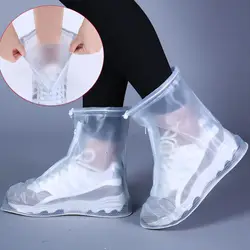 Waterproof Reusable Shoe Cover Silicone Unisex Shoes Protectors Rain Boot for Indoor Outdoor Slip-resistant Rainy Boot Overshoes