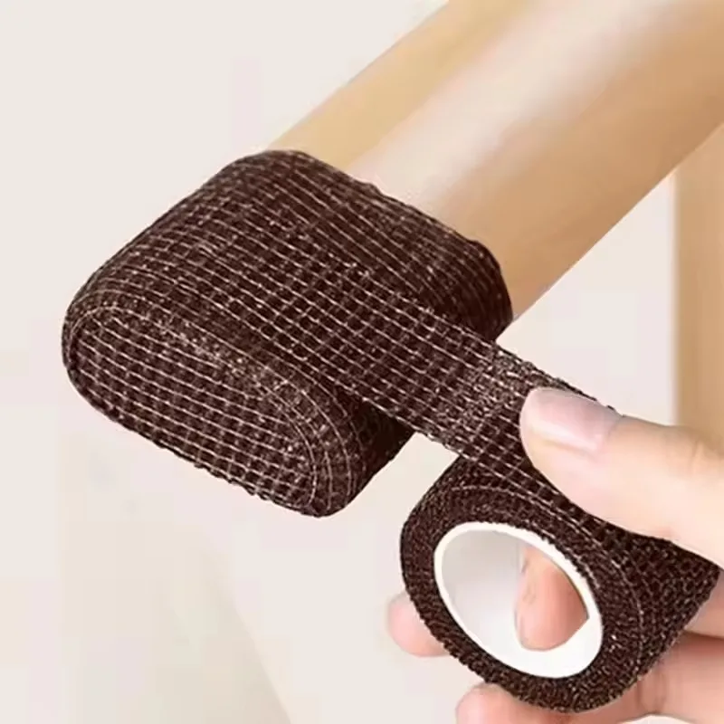4-meter Adhesive Tape Self-adhesive Chair Foot Pad, Silent and Non Slip Foot Pad, Floor Protection Cover, Table and Chair Legs