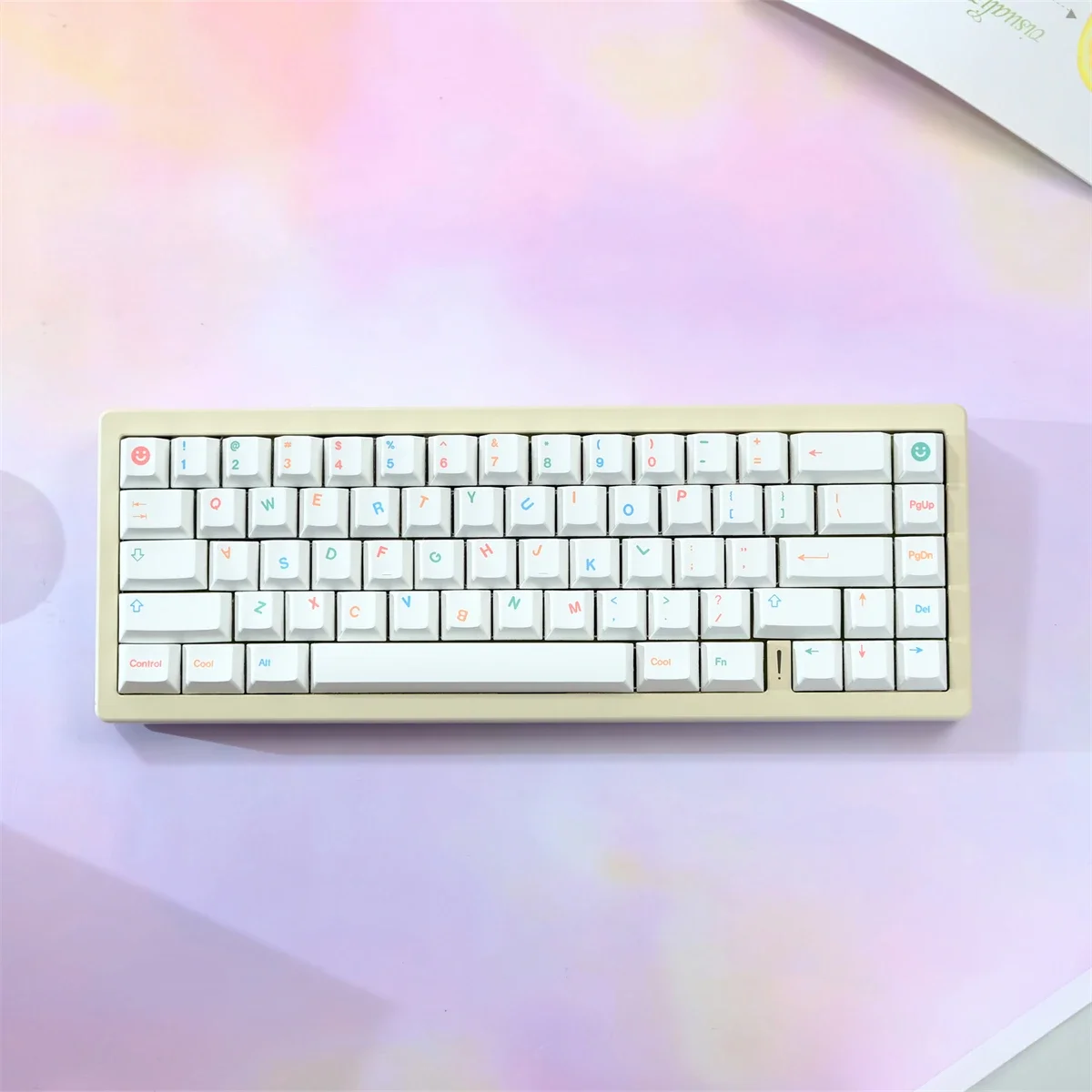 Imagem -04 - Childlike Keycaps Grupo Five-sided Sublimation Cherry Profile Material Pbt 129 Teclas Apto para Interruptores mx Gk75 Gk96