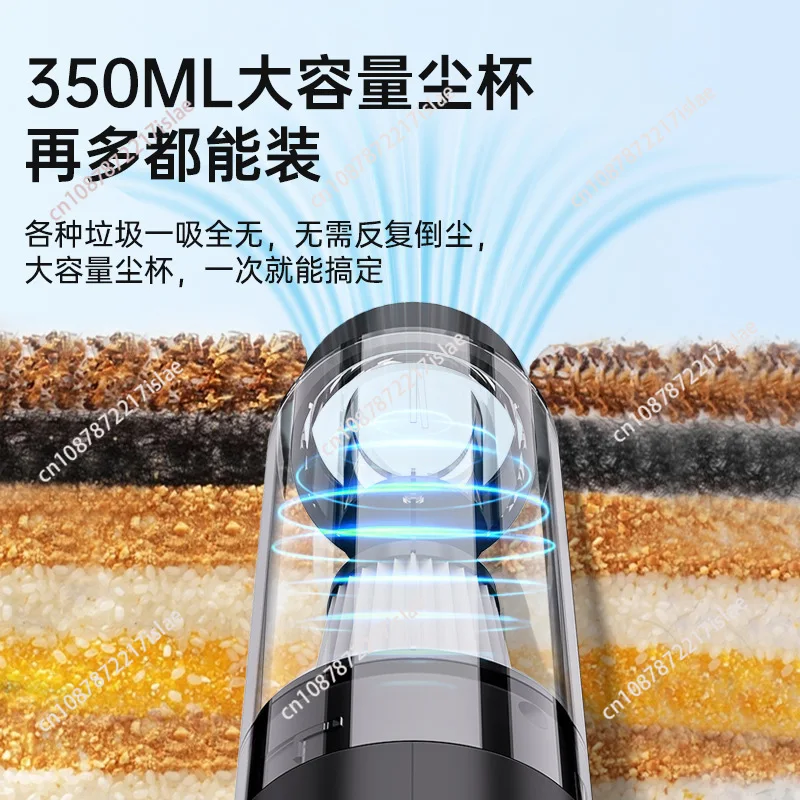 Car vacuum cleaner Car wireless charging Car home small special high power strong handheld large suction