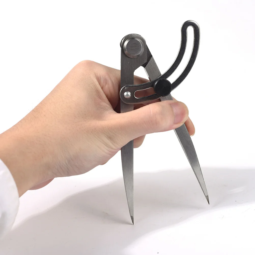 مقسم مقياس الكربون الصلب البوصلة لدائرة الكتابة الحرفية بمناسبة أداة رسم حاكم الحرفي لتقوم بها بنفسك المشاريع