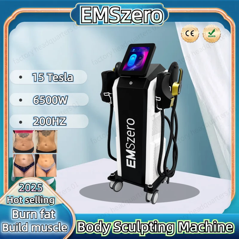 

EMSZERO 6500W 2025 Slimming Machine Nova Body Sculpting EMS Pelvic Muscle Stimulator Salon EMSZERO