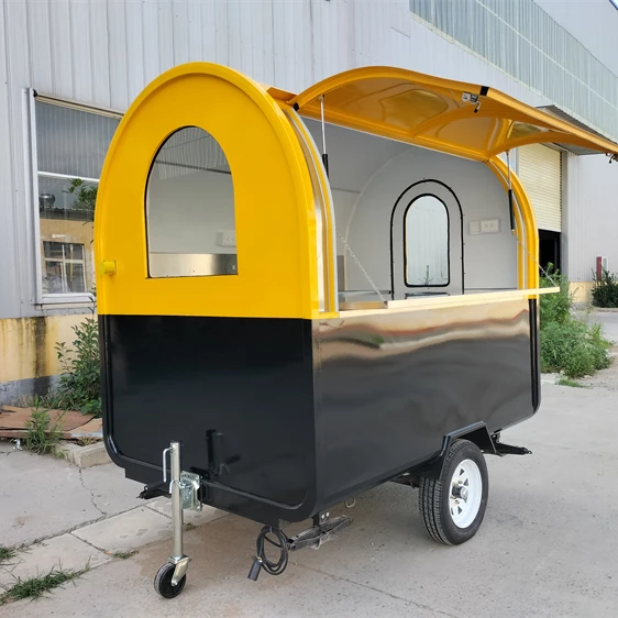 Catering Food Truck Fully Equipped Food Trailers Mobile Kitchen Pizza Coffee Cart Ice Cream BBQ Truck Cheap Mobile Food Trailer