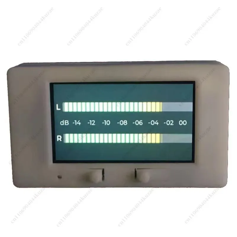 Amplifier Voice-Activated Pickup Module - Analog VU Meter & Color Audio Spectrum LCD Level Display