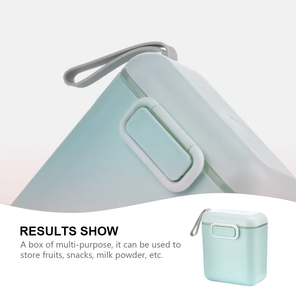 Portable Milk Powder Box Food Containers Case Outdoor Baby Silica Gel Pp for Dispenser Travel