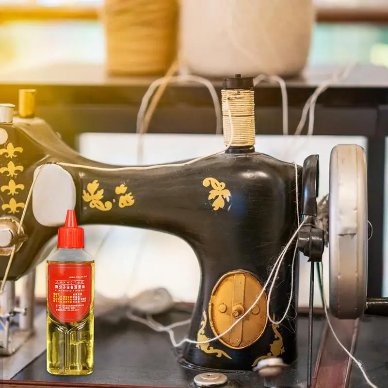 30ml Sewing Machine Lubricant Machine Gear Lubricating Oil Bicycle Sewing Oil For Sewing And Embroidery Machines Bike