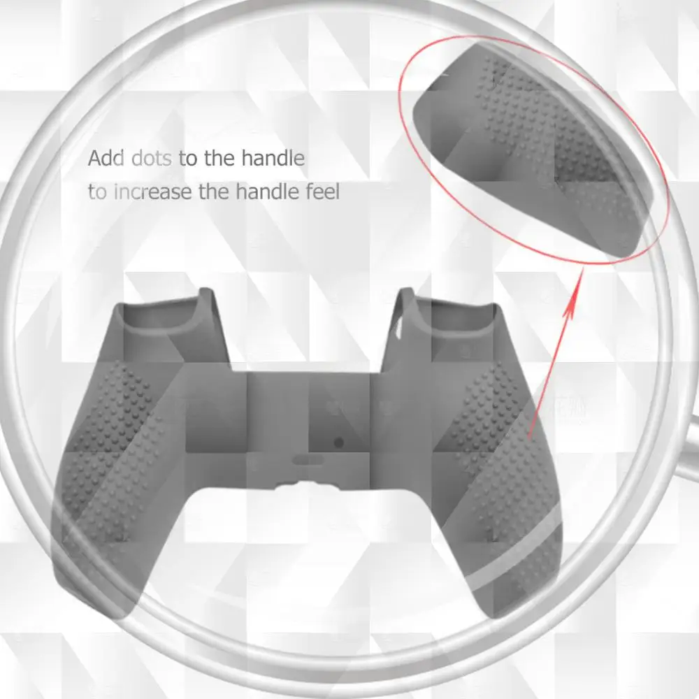 

Non Slip Silicone Case for PlayStation 5 Wireless Controller Protector Shell
