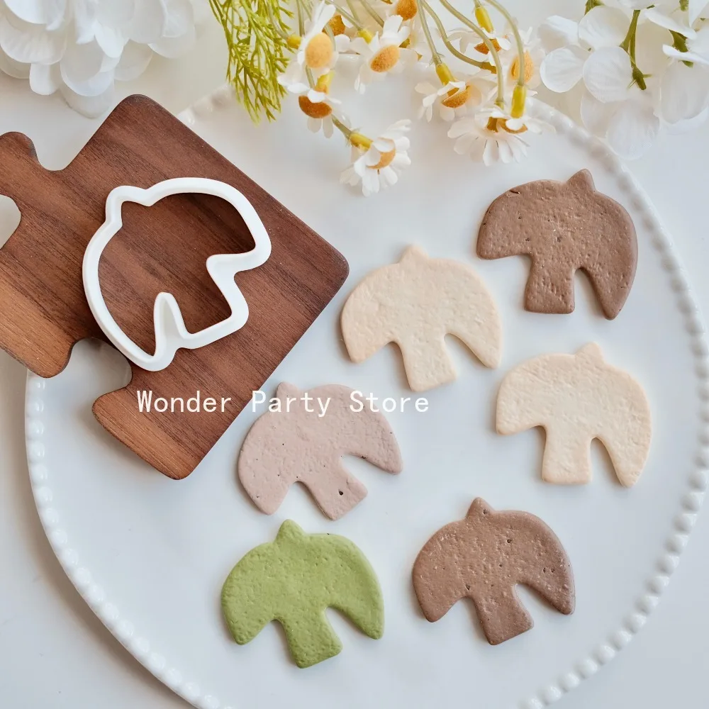 Swallow Plastic Biscuit Mold Dove Shaped Cookie Cutter Kitchen Cake Decorating Tools Birds Cookie Stamp Fondant Embosser Die