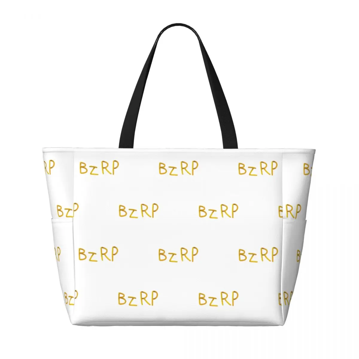 Bizarrap Cap (BZRP) Beach Tote Bag Sport Gym Yoga Duffle Large Tote Bag Women Travel Bag Fitness bag view 6