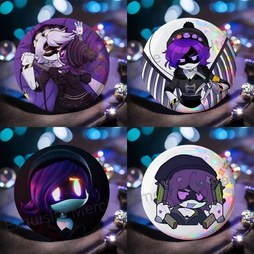 M-Murder D-Drones UZI Badges Round Itabag Decoration IP Peripheral Products 58mm 44mm 32mm 75mm 25mm Mini