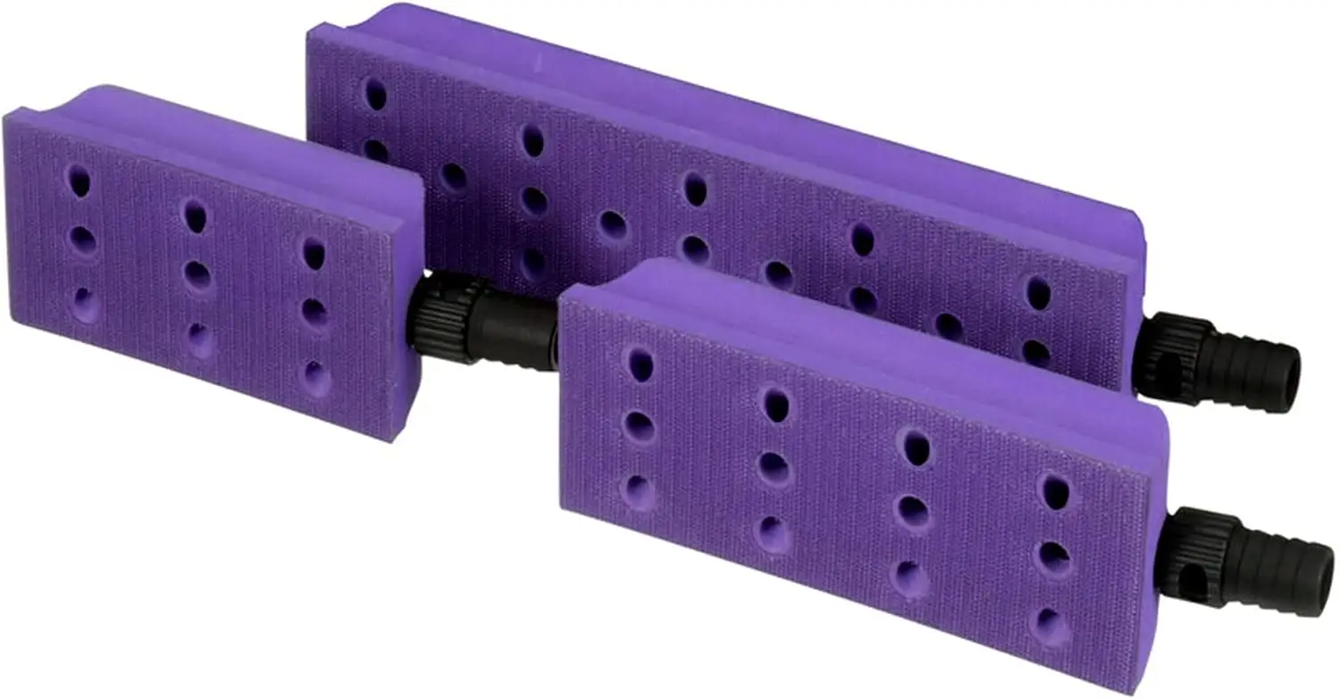 

Гибкий шлифовальный блок с пылеудалением, набор из четырех блоков разной длины для использования в автомобильной промышленности