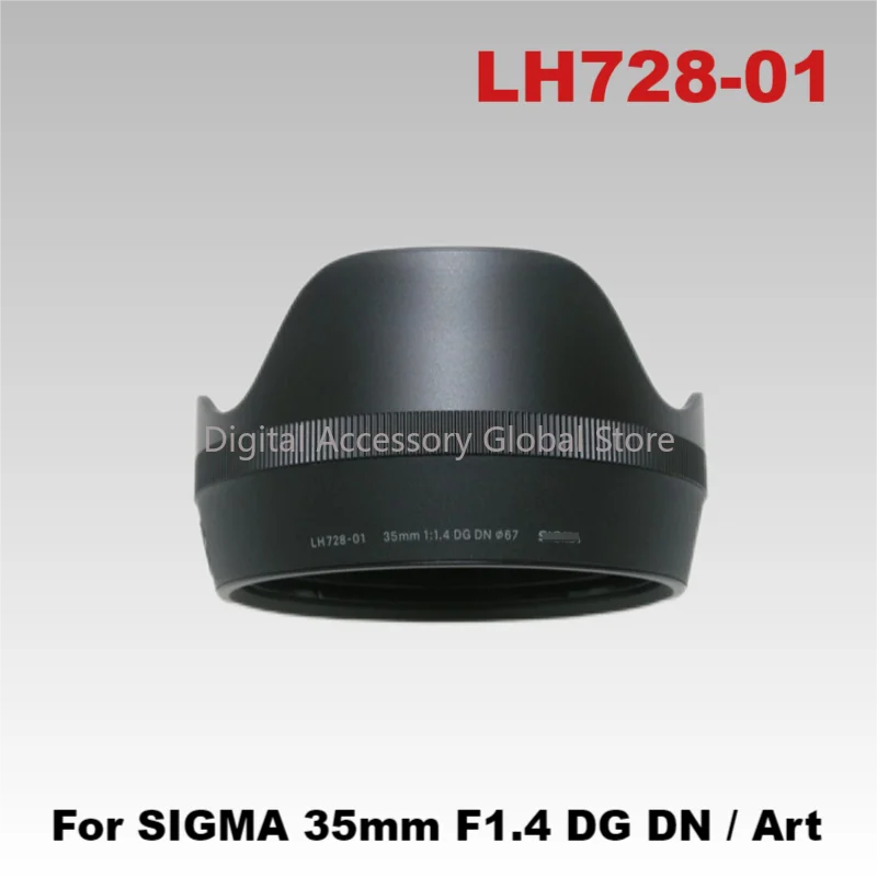 New Original Front Hood LH728-01 Parts For SIGMA 35mm 1:1.4 DG DN / Art (67mm) Camera Lens