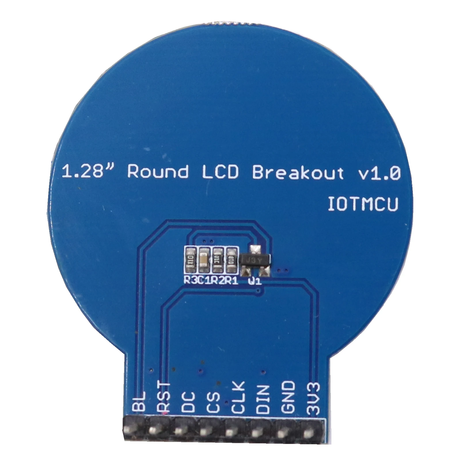 1.28 inch round TFT color display IPS HD LCD LCD screen module GC9A01 drives SPI interface