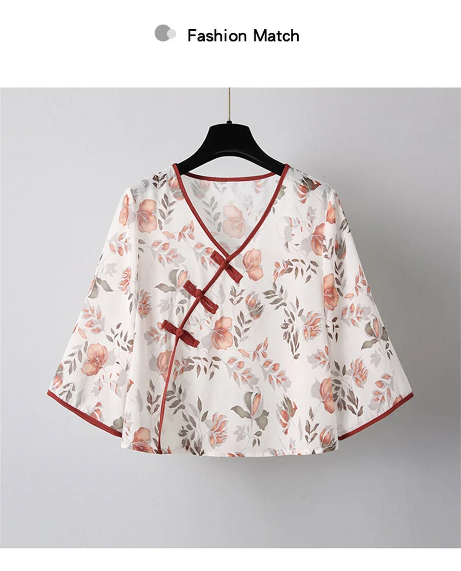 2025年ハロウィン 中国の伝統的な女性用ペチコート、大きいサイズ、プリント入り、薄手、ツーピースセット、2024年夏