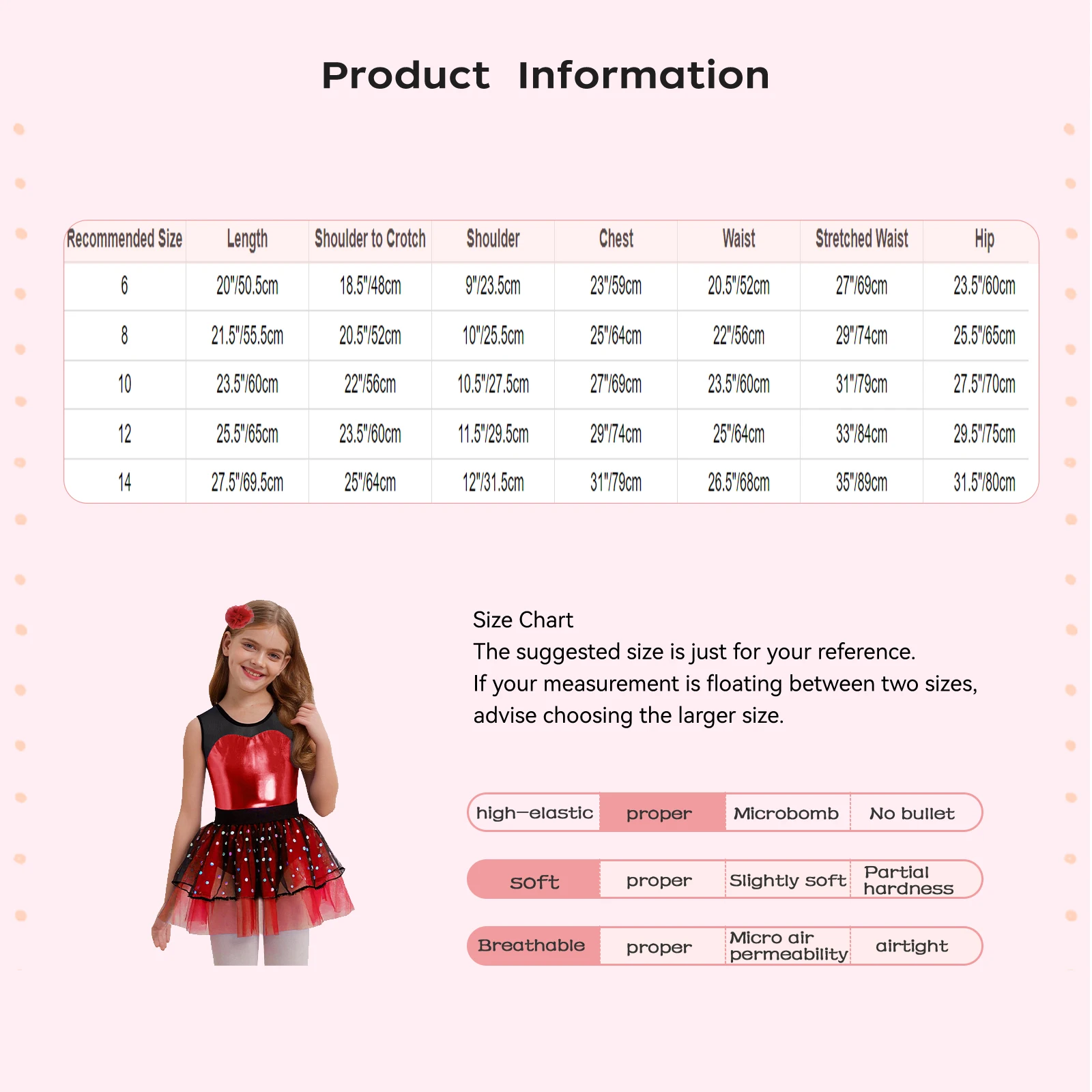 Girls Temperament Swan Ballet Dance Performance Dress Fashion Sleeveless Sheer Mesh Tulle Dress with Headwear for Party Holiday